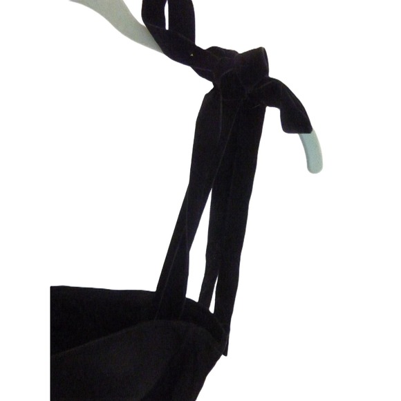 NWT Commense Tied Mesh Corset Crop Top XS Bow Tie Straps Sheer - Picture 4 of 7